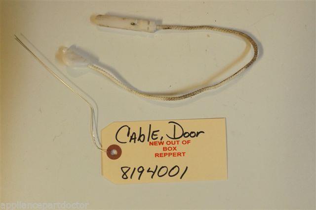 KITCHENAID DISHWASHER 8194001 Cable, Door NEW W/O BOX KITCHENAID DISHWASHER 8194001 Cable, Door NEW W/O BOX